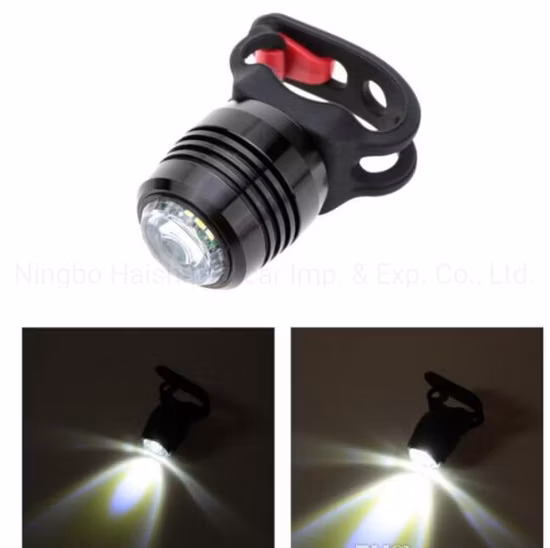 Luce per bici a LED 2 in 1 con campanello elettrico, cicalino, interruttore a clacson, lampada per bicicletta, fari per ciclismo Wyz14473